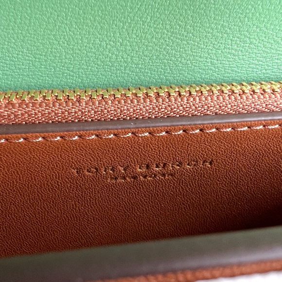 🚫SOLD ON MECARI 🚫NWT Tory Burch Eleanor Spazzolato Shoulder Bag, Card Case… - Picture 9 of 16